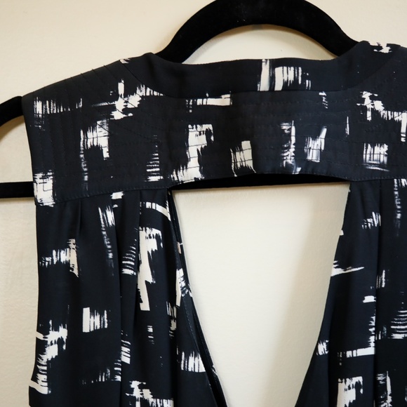 Open-Back Silk Parker Cocktail Dress - Size Small - Picture 7 of 8